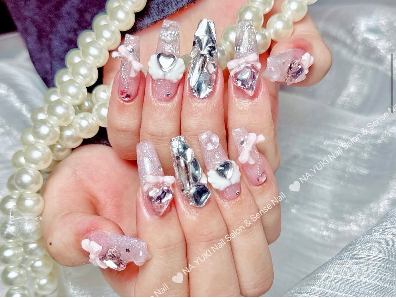 Hand-Painted Design Set - Custom hand-painted nail art for all 10 nails. Our... - $85